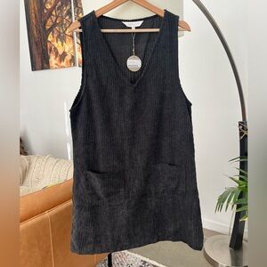 NWT Apricot Corduroy Jumper Dress